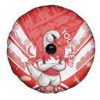 Personalised Swans Football Spare Tire Cover 2024 Swannies Mascot Go Champions