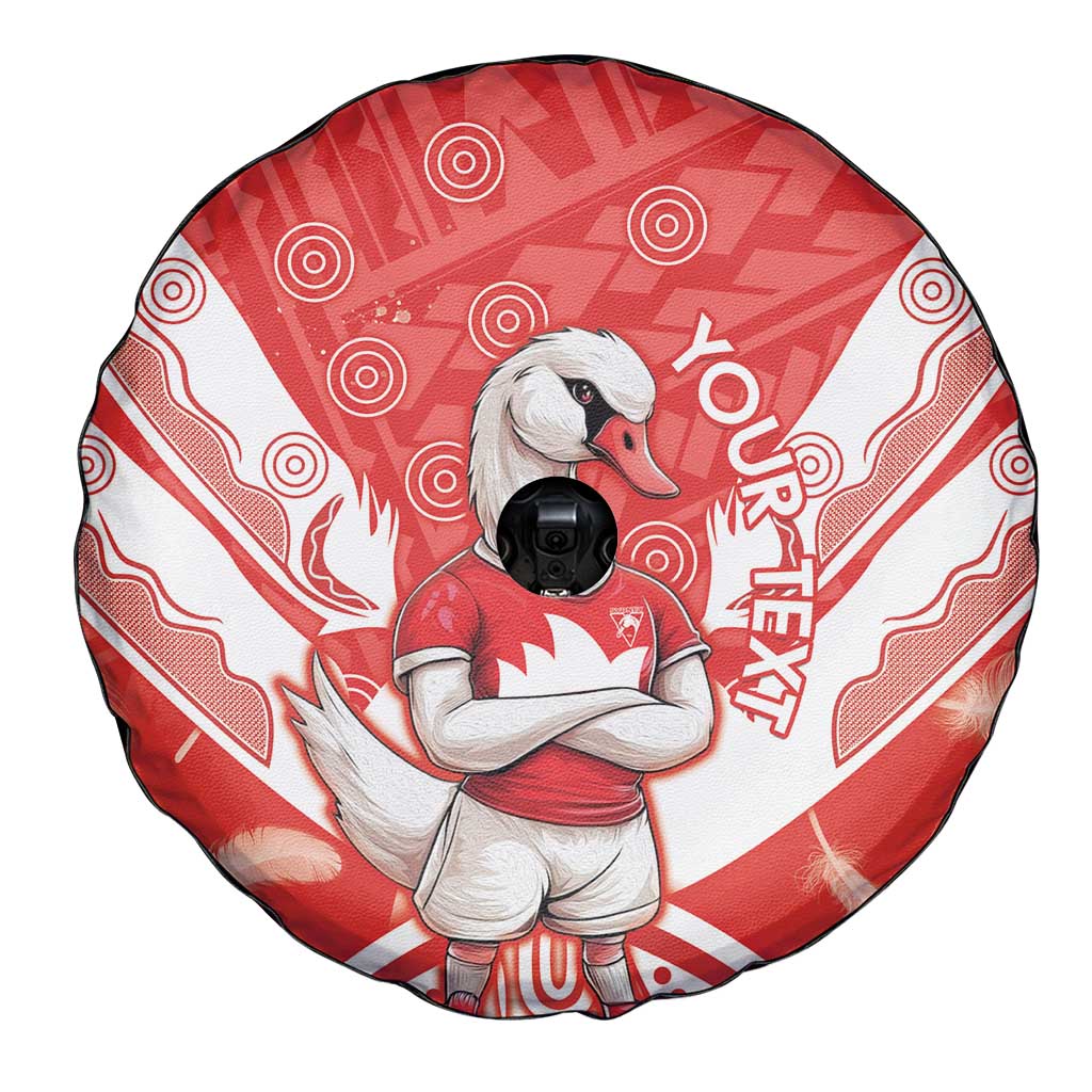 Personalised Swans Football Spare Tire Cover 2024 Swannies Mascot Go Champions