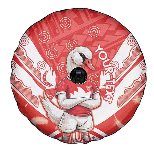 Personalised Swans Football Spare Tire Cover 2024 Swannies Mascot Go Champions
