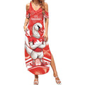 Personalised Swans Football Summer Maxi Dress 2024 Swannies Mascot Go Champions