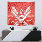 Personalised Swans Football Tapestry 2024 Swannies Mascot Go Champions