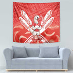 Personalised Swans Football Tapestry 2024 Swannies Mascot Go Champions