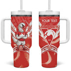 Personalised Swans Football Tumbler With Handle 2024 Swannies Mascot Go Champions