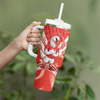 Personalised Swans Football Tumbler With Handle 2024 Swannies Mascot Go Champions