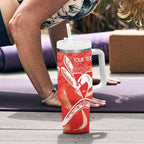 Personalised Swans Football Tumbler With Handle 2024 Swannies Mascot Go Champions