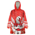 Personalised Swans Football Wearable Blanket Hoodie 2024 Swannies Mascot Go Champions