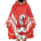 Personalised Swans Football Wearable Blanket Hoodie 2024 Swannies Mascot Go Champions