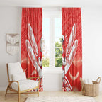 Personalised Swans Football Window Curtain 2024 Swannies Mascot Go Champions