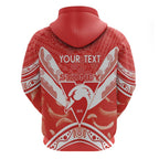 Personalised Swans Football Zip Hoodie 2024 Swannies Mascot Go Champions