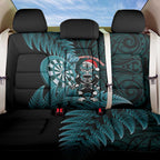 New Zealand Darts Christmas Back Car Seat Cover Maori Fern Merry Dartsmas - Aussie Hoodie