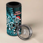 Personalised New Zealand Darts Christmas 4 in 1 Can Cooler Tumbler Maori Fern Merry Dartsmas - Aussie Hoodie