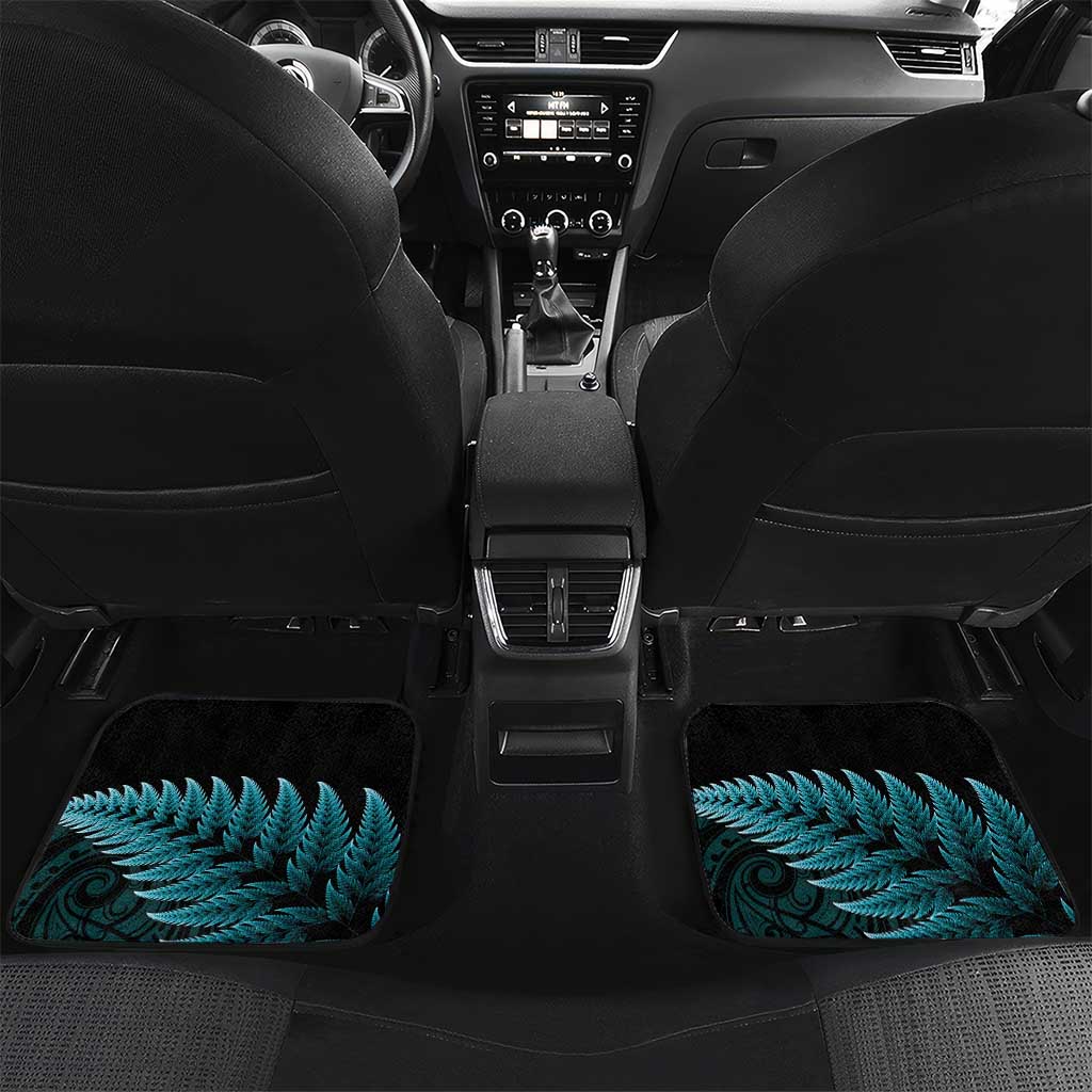 Personalised New Zealand Darts Christmas Car Mats Maori Fern Merry Dartsmas - Aussie Hoodie