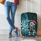 New Zealand Darts Christmas Luggage Cover Maori Fern Merry Dartsmas - Aussie Hoodie