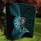 New Zealand Darts Christmas Quilt Maori Fern Merry Dartsmas - Aussie Hoodie