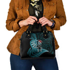 New Zealand Darts Christmas Shoulder Handbag Maori Fern Merry Dartsmas - Aussie Hoodie