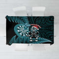 New Zealand Darts Christmas Tablecloth Maori Fern Merry Dartsmas - Aussie Hoodie