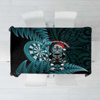 New Zealand Darts Christmas Tablecloth Maori Fern Merry Dartsmas - Aussie Hoodie