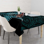 New Zealand Darts Christmas Tablecloth Maori Fern Merry Dartsmas - Aussie Hoodie