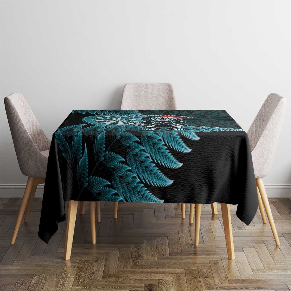 New Zealand Darts Christmas Tablecloth Maori Fern Merry Dartsmas - Aussie Hoodie