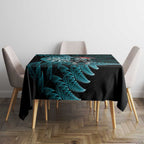 New Zealand Darts Christmas Tablecloth Maori Fern Merry Dartsmas - Aussie Hoodie
