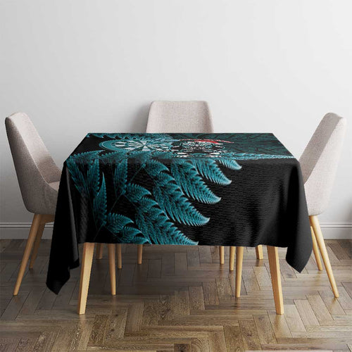 New Zealand Darts Christmas Tablecloth Maori Fern Merry Dartsmas - Aussie Hoodie