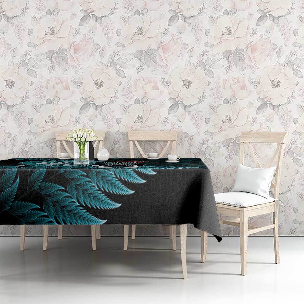 New Zealand Darts Christmas Tablecloth Maori Fern Merry Dartsmas - Aussie Hoodie
