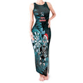 Personalised New Zealand Darts Christmas Tank Maxi Dress Maori Fern Merry Dartsmas - Aussie Hoodie