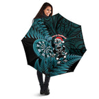 New Zealand Darts Christmas Umbrella Maori Fern Merry Dartsmas - Aussie Hoodie