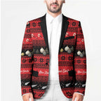 New Zealand Darts Christmas Blazer Merry Xmas Aotearoa Maori Red - Aussie Hoodie