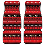 New Zealand Darts Christmas Car Mats Merry Xmas Aotearoa Maori Red - Aussie Hoodie