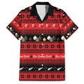 New Zealand Darts Christmas Family Matching Long Sleeve Bodycon Dress and Hawaiian Shirt Merry Xmas Aotearoa Maori Red - Aussie Hoodie