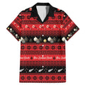 New Zealand Darts Christmas Family Matching Mermaid Dress and Hawaiian Shirt Merry Xmas Aotearoa Maori Red - Aussie Hoodie
