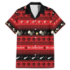 New Zealand Darts Christmas Family Matching Mermaid Dress and Hawaiian Shirt Merry Xmas Aotearoa Maori Red - Aussie Hoodie
