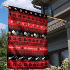 New Zealand Darts Christmas Garden Flag Merry Xmas Aotearoa Maori Red - Aussie Hoodie