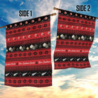 New Zealand Darts Christmas Garden Flag Merry Xmas Aotearoa Maori Red - Aussie Hoodie