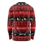 New Zealand Darts Christmas Long Sleeve Shirt Merry Xmas Aotearoa Maori Red - Aussie Hoodie