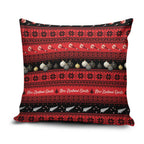 New Zealand Darts Christmas Pillow Cover Merry Xmas Aotearoa Maori Red - Aussie Hoodie