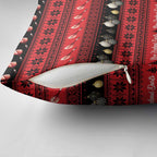 New Zealand Darts Christmas Pillow Cover Merry Xmas Aotearoa Maori Red - Aussie Hoodie