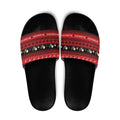 New Zealand Darts Christmas Slide Sandals Merry Xmas Aotearoa Maori Red - Aussie Hoodie