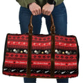 New Zealand Darts Christmas Travel Bag Merry Xmas Aotearoa Maori Red - Aussie Hoodie