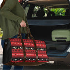 New Zealand Darts Christmas Travel Bag Merry Xmas Aotearoa Maori Red - Aussie Hoodie