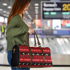 New Zealand Darts Christmas Travel Bag Merry Xmas Aotearoa Maori Red - Aussie Hoodie
