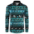 New Zealand Darts Christmas Button Sweatshirt Merry Xmas Aotearoa Maori Paua Shell - Aussie Hoodie