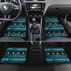 New Zealand Darts Christmas Car Mats Merry Xmas Aotearoa Maori Paua Shell - Aussie Hoodie