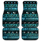 New Zealand Darts Christmas Car Mats Merry Xmas Aotearoa Maori Paua Shell - Aussie Hoodie