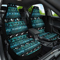 New Zealand Darts Christmas Car Seat Cover Merry Xmas Aotearoa Maori Paua Shell - Aussie Hoodie