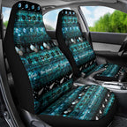 New Zealand Darts Christmas Car Seat Cover Merry Xmas Aotearoa Maori Paua Shell - Aussie Hoodie