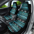 New Zealand Darts Christmas Car Seat Cover Merry Xmas Aotearoa Maori Paua Shell - Aussie Hoodie