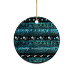 New Zealand Darts Christmas Ceramic Ornament Merry Xmas Aotearoa Maori Paua Shell - Aussie Hoodie