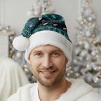 New Zealand Darts Christmas Santa Hat Merry Xmas Aotearoa Maori Paua Shell - Aussie Hoodie